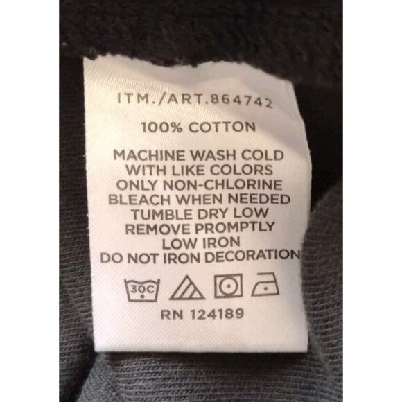 Kirkland Signature Sweater Mens XXL Long Sleeve Pullover Black - Picture 9 of 11